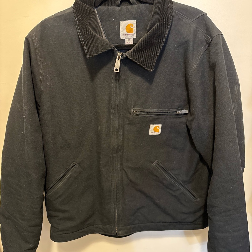 Carhartt Detroit Jacket (103828 BLK, M)